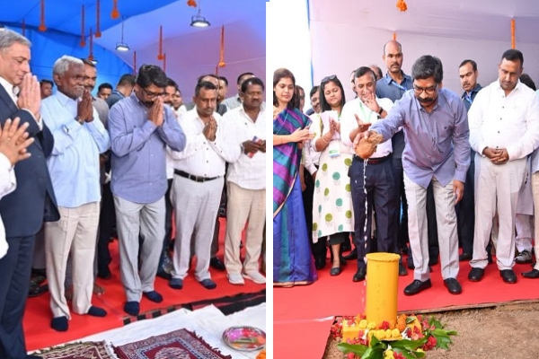 Hemant Soren Inaugurated Tinplate Development in Jharkhand